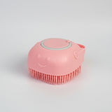  Dog bath brush designed for convenient pet grooming