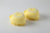 Dog washing and grooming brush for bath time