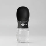 Travel dog water bottle for convenient hydration on road trips