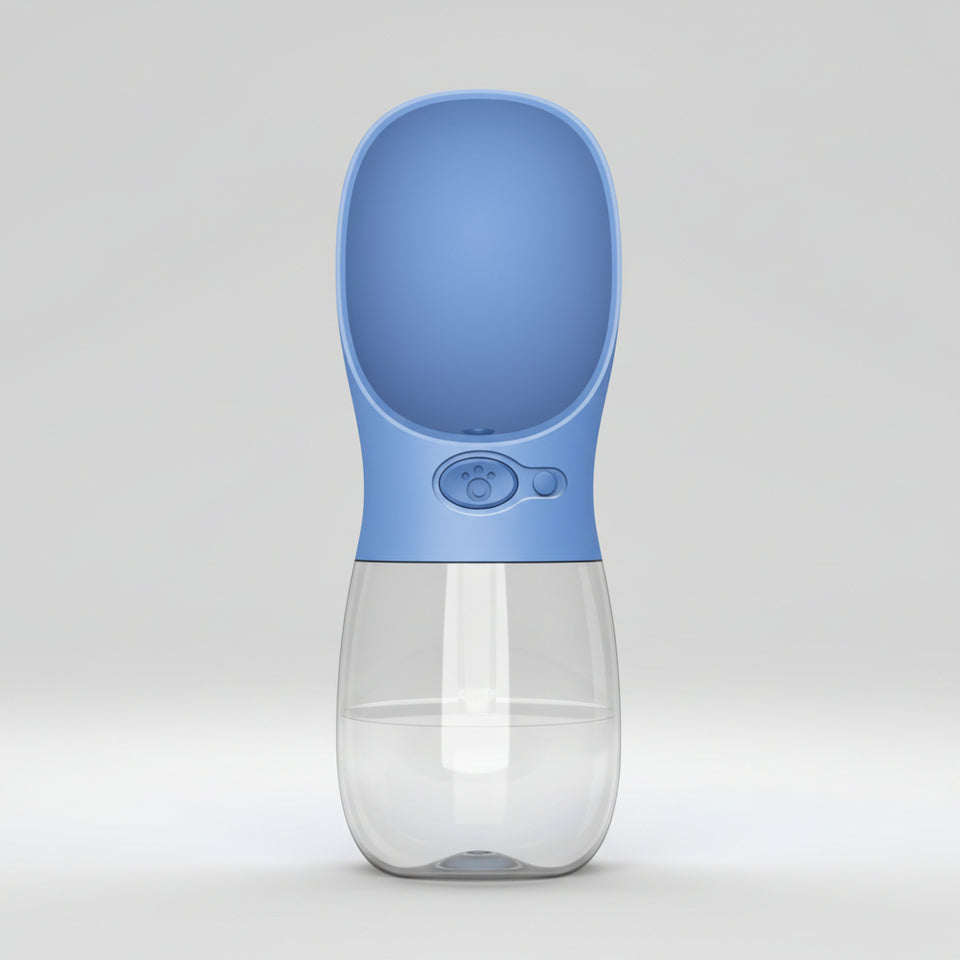 Easy-to-use dog hydration bottle for walks and outdoor trips