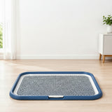 Indoor dog potty tray with removable grate