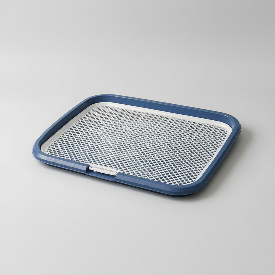 Large puppy potty tray for indoor use