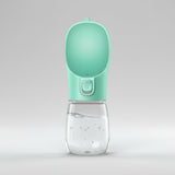 Leak-resistant pet water bottle for dogs and outdoor activities