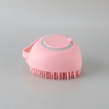 Pet bathing grooming brush for dogs and cats