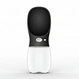 Pet water bottle with one-touch button for easy water dispensing