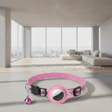 Reflective pet tracking collar for dogs and cats