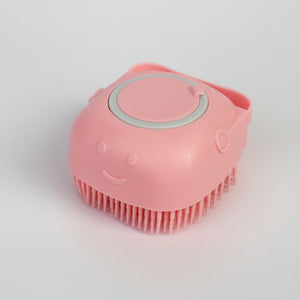  Dog bath brush for gentle everyday grooming
