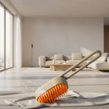 Steam cat grooming brush with gentle silicone bristles