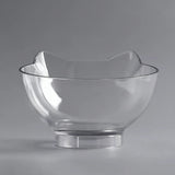Transparent cat-head shaped bowl with a cute feeding design